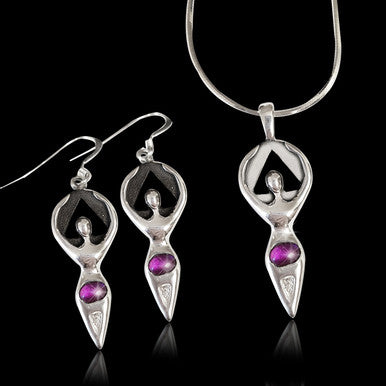 Woman in Recovery Amethyst Set Sm