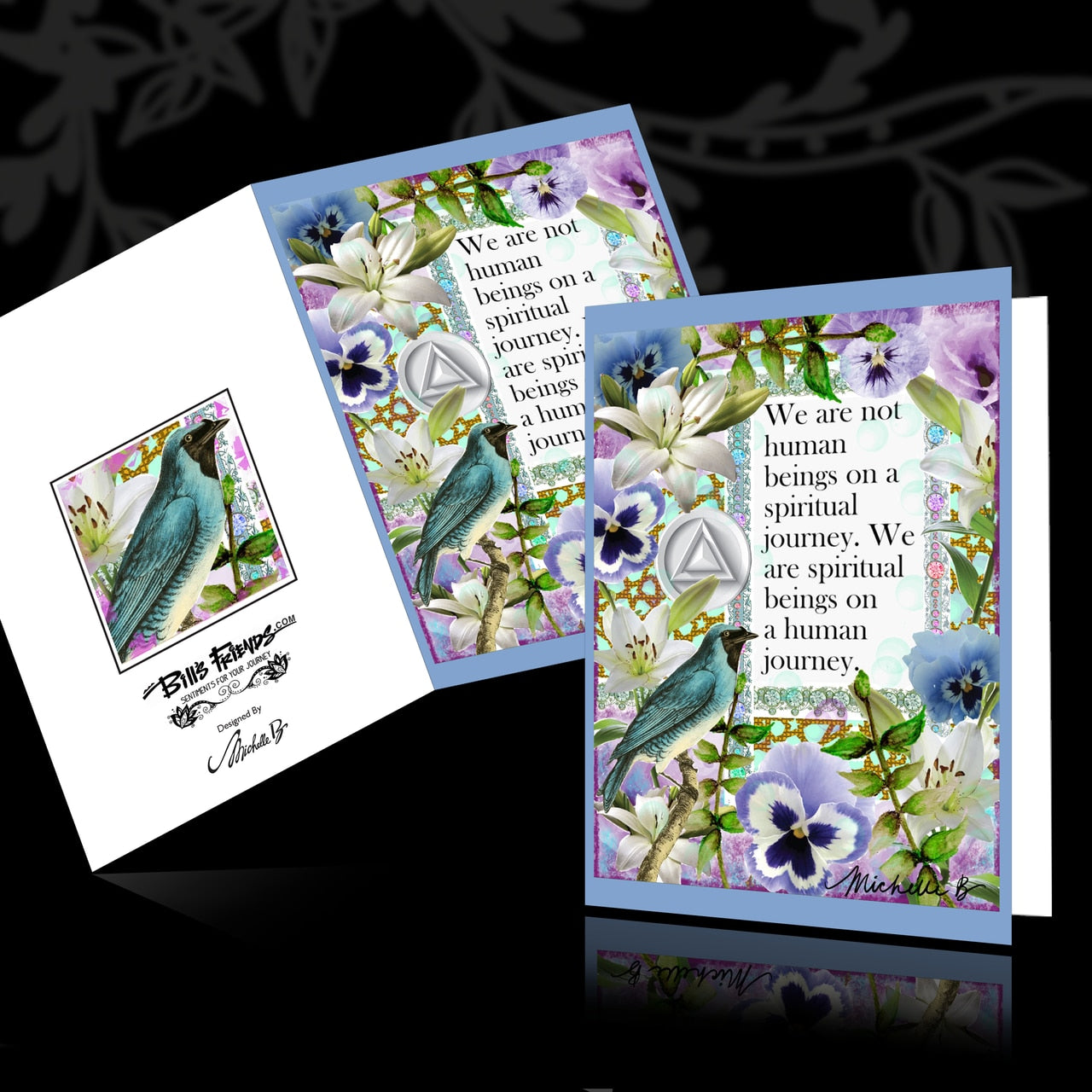 God Gives Every Bird it’s Food Greeting Card